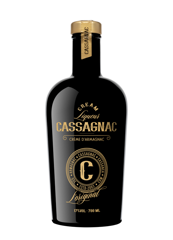 CASSAGNAC liqueur d'Armagnac à la crème de lait 17% vol. 70 cl