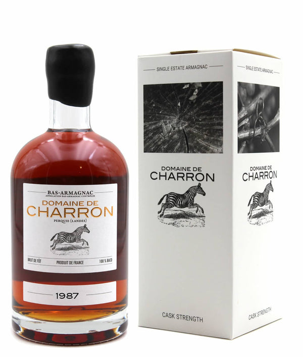 Armagnac 1987 Domaine de Charron Brut de Fut