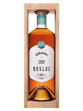 Armagnac 2001 Monluc Ténarèze – Millésime Gascon | 43° 70cl