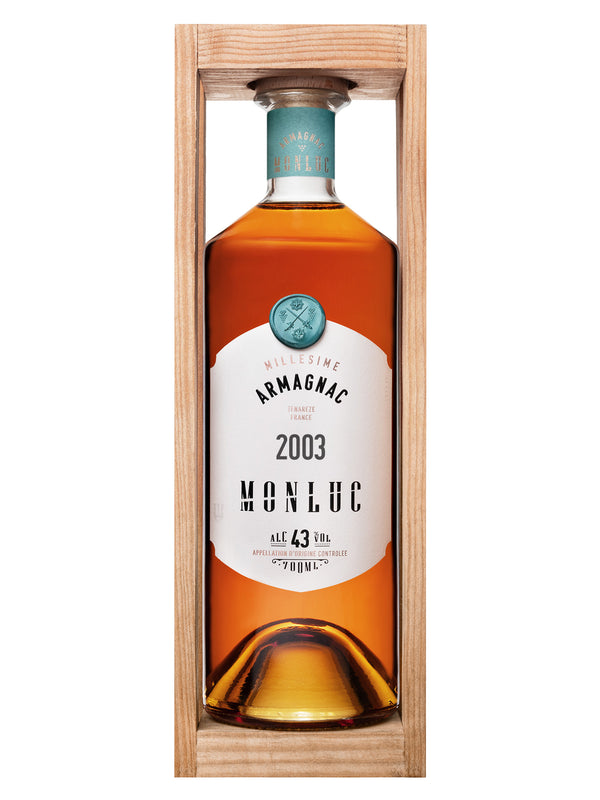 Armagnac 2003 Monluc Ténarèze – Millésime Canicule | 43° 70cl
