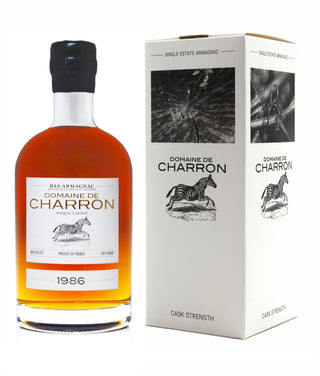 Armagnac 1986 Domaine de Charron Brut de fut